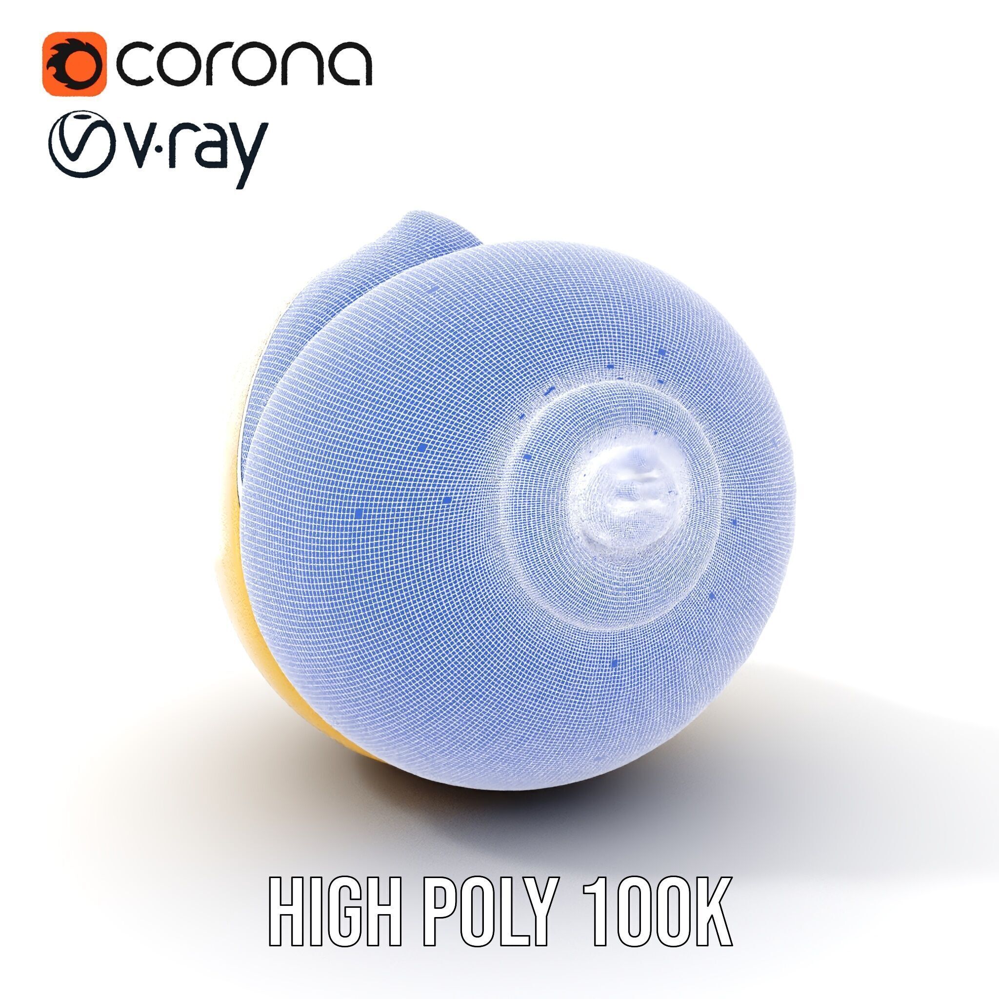 Elegant Seashell Model Pack for D Rendering and Game Design Low-poly 3D model_4