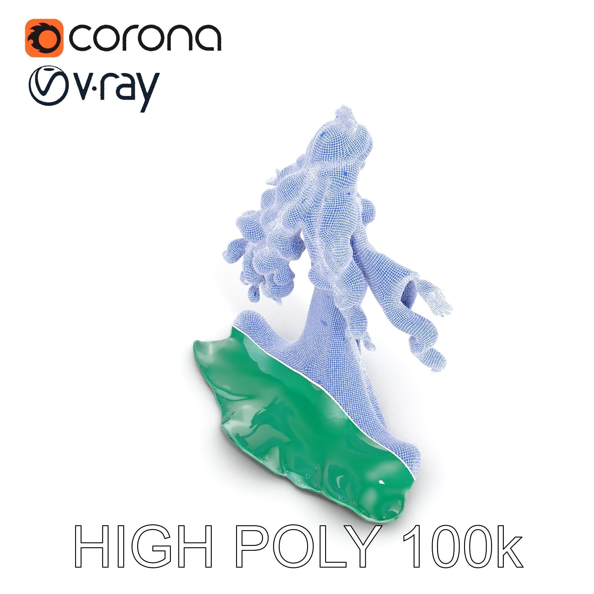 Elegant Princess Character Rigged and Animated for Games Low-poly 3D model_18