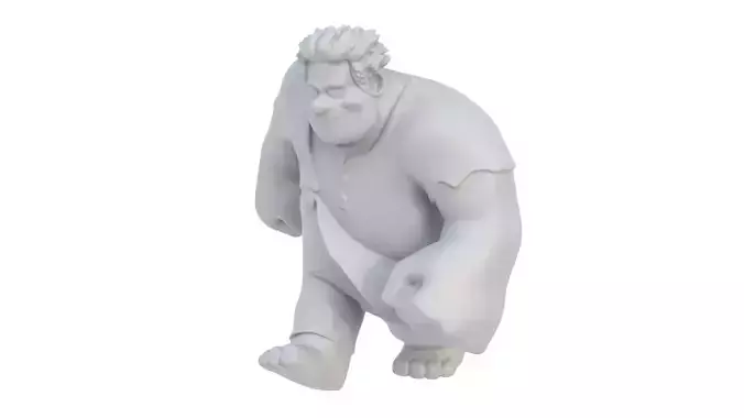 Cartoon character Ralph 03 3D model