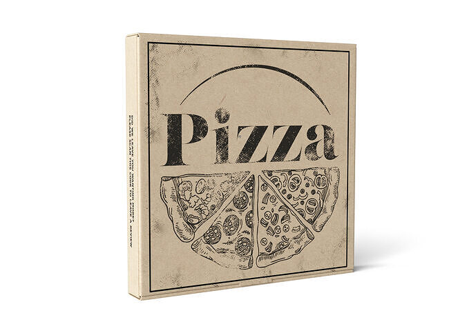 Pizza Box 3D model