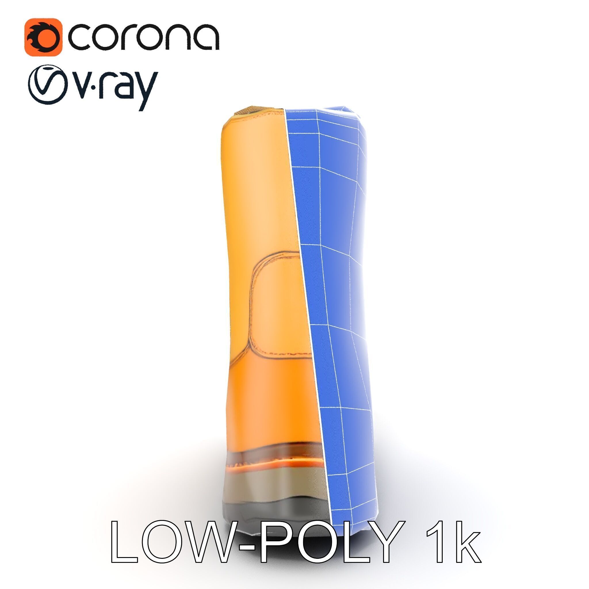 Durable Hiking Boot Model Pack Versatile Outdoor Footwear Low-poly 3D model_28