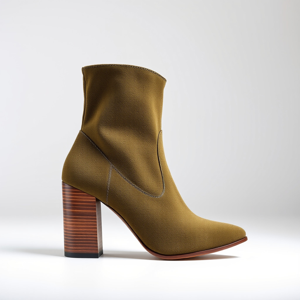 Stylish HighHeel Boot Model Pack Low-poly 3D model_3