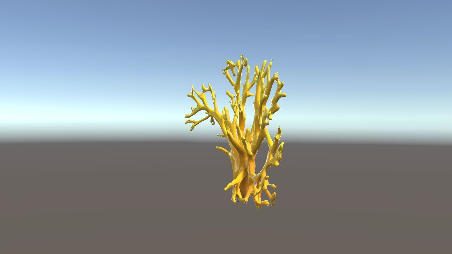 Yellow Coral Model Pack for Realistic Rendering and Simulation Low-poly 3D model_35