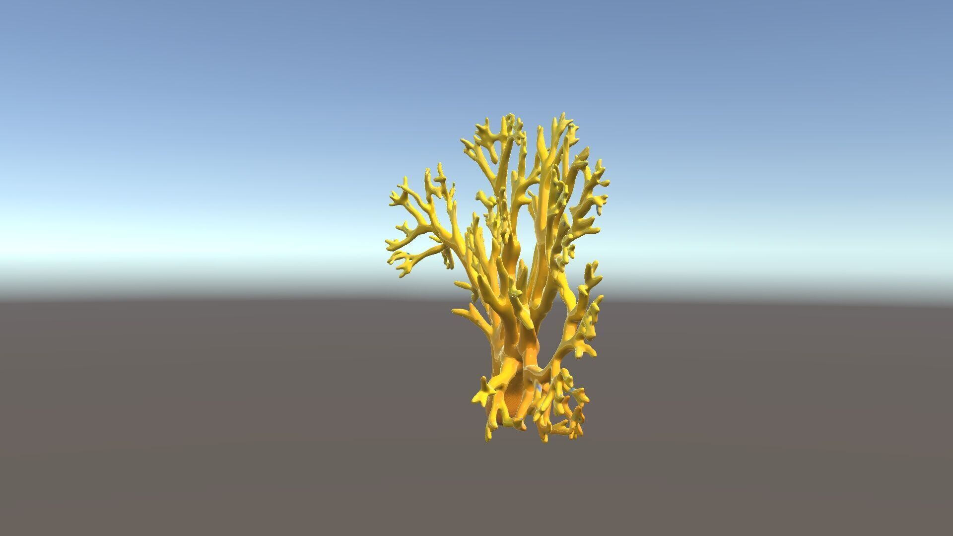 Yellow Coral Model Pack for Realistic Rendering and Simulation Low-poly 3D model_6