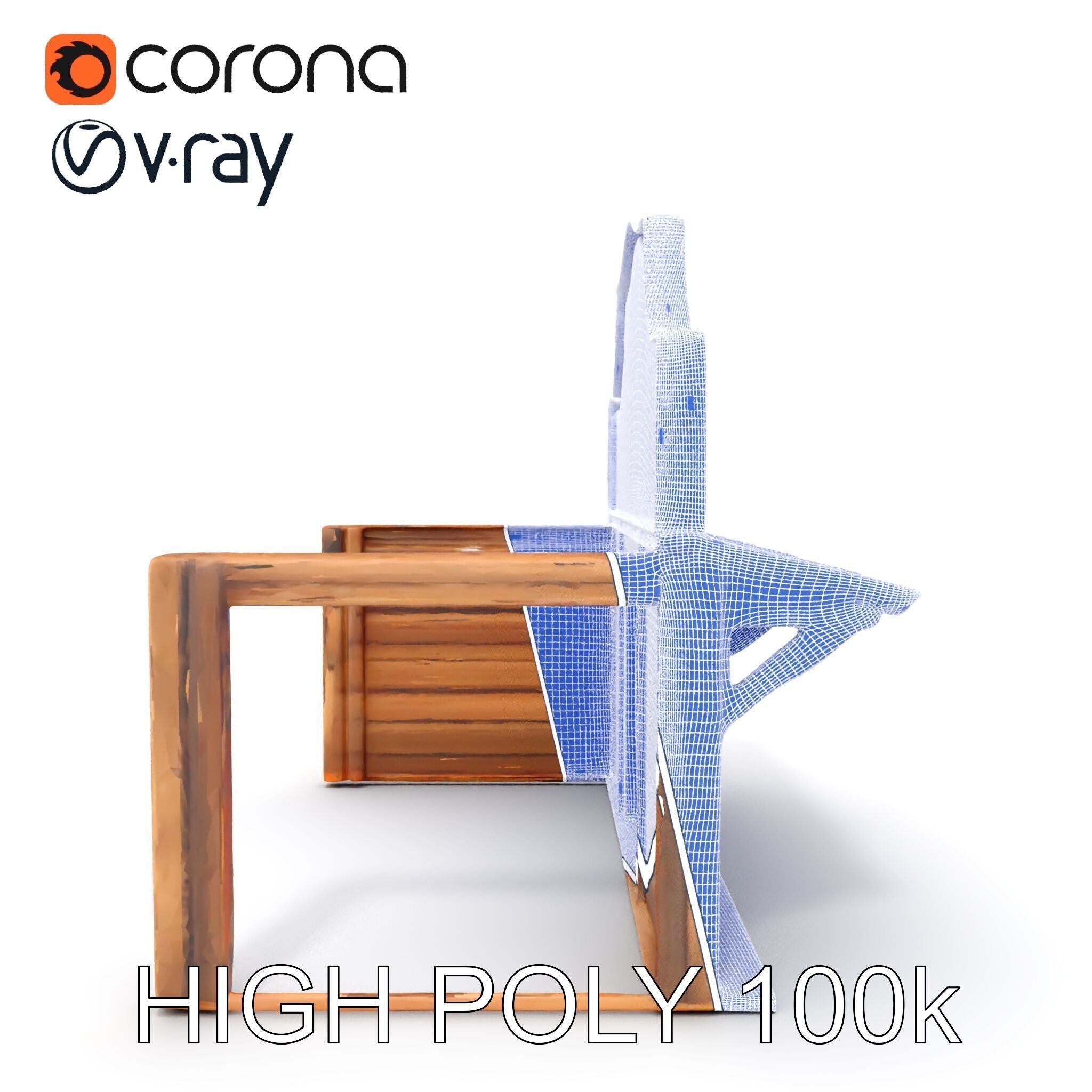 Wild West Salon model pack  Detailed Wooden Structure Low-poly 3D model_33