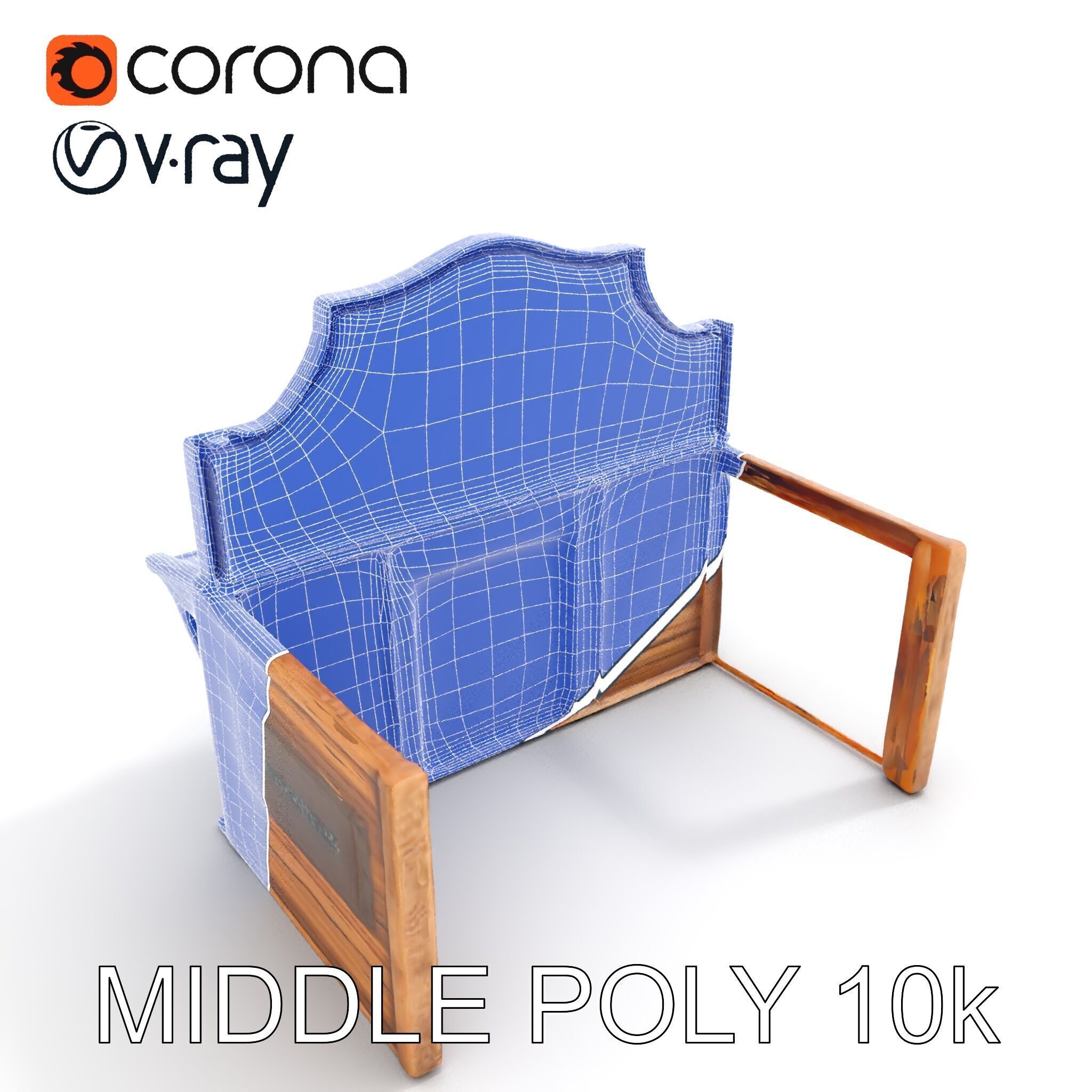 Wild West Salon model pack  Detailed Wooden Structure Low-poly 3D model_21