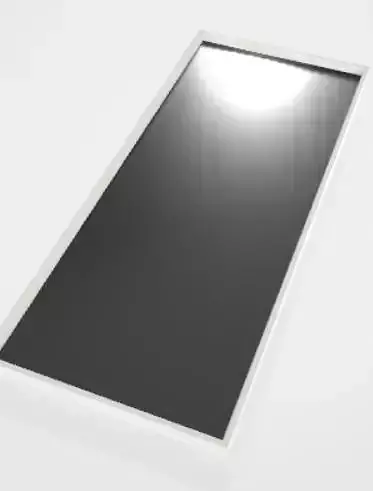 square 3d mirror for interior