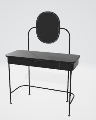 3d table for indoor 3D model_1