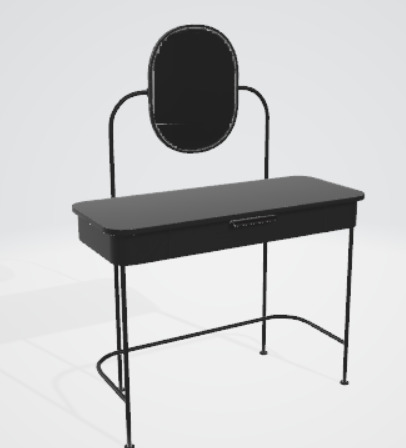 3d table for indoor 3D model_2