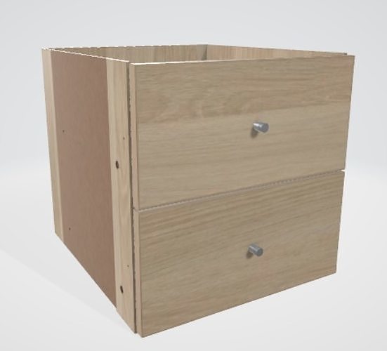 3d cabinet for interior 3D model