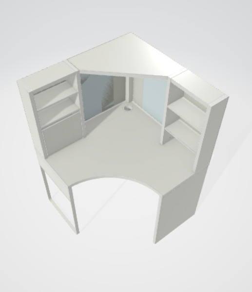 3d cabinet for interior 3D model_1