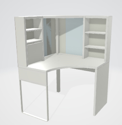3d cabinet for interior 3D model_2