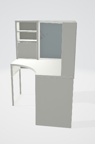 3d cabinet for interior 3D model