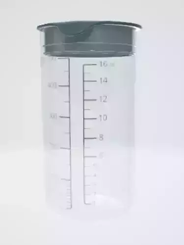 3d measuring cup for indoor