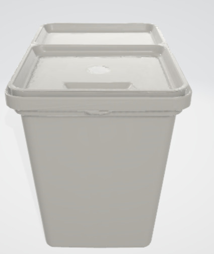 3d indoor trash can 3D model_1
