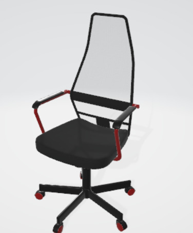 3d chair for interior scene 3D model_2