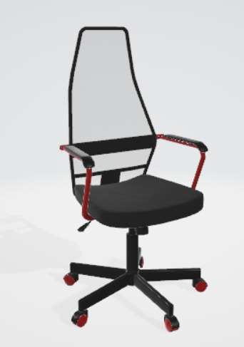 3d chair for interior scene 3D model_1