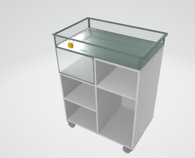 3d cabinet for interior 3D model_1