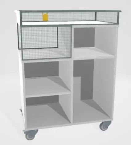 3d cabinet for interior 3D model_0