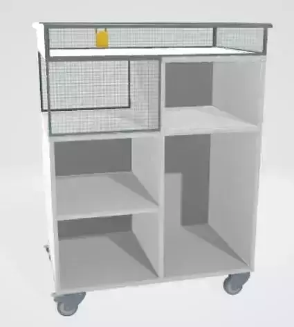 3d cabinet for interior 3D model