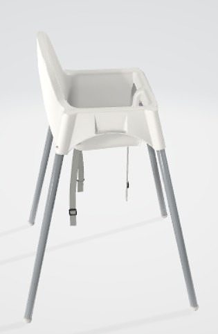 3d baby chair for indoor 3D model