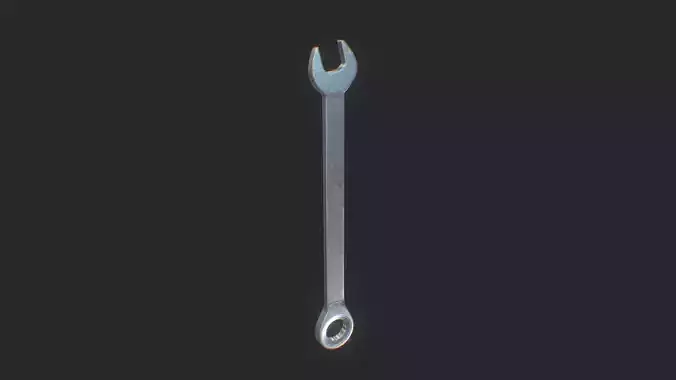 Wrench 3D Model - Game Ready Low-poly 3D model