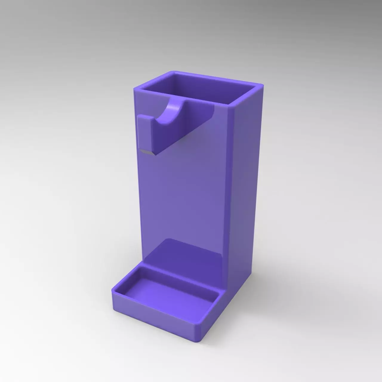Multifunctional Pen Box with Headphone organizer 3D print model_0