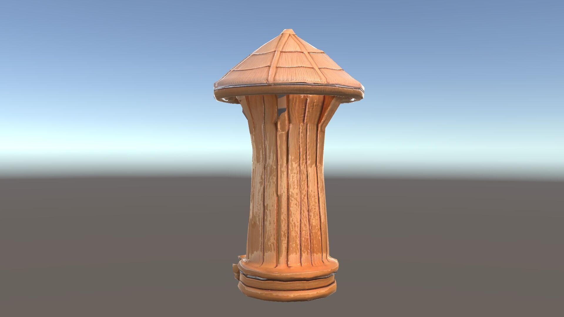 Wooden Treehouse Tower Model Pack Low-poly 3D model_35