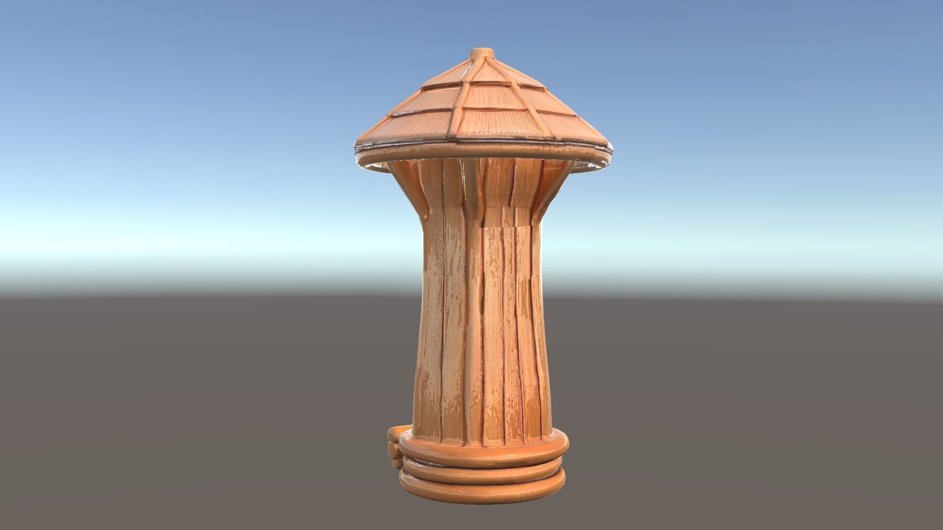 Wooden Treehouse Tower Model Pack Low-poly 3D model_34