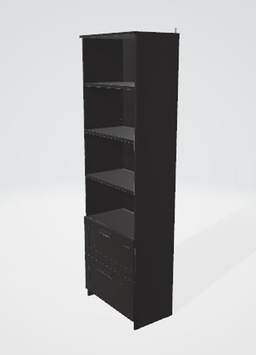 3d bookshelf for interior 3D model