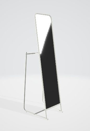 3d mirror for interior 3D model