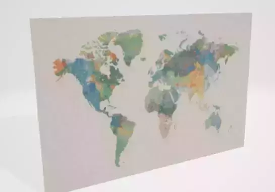 3d world map for indoor