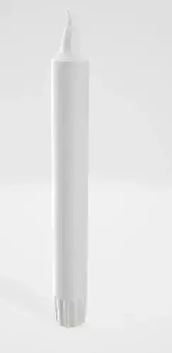 3d candles for interior