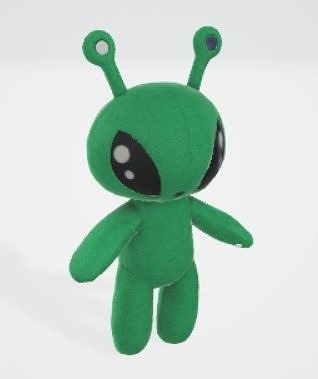3d ET toy 3D model