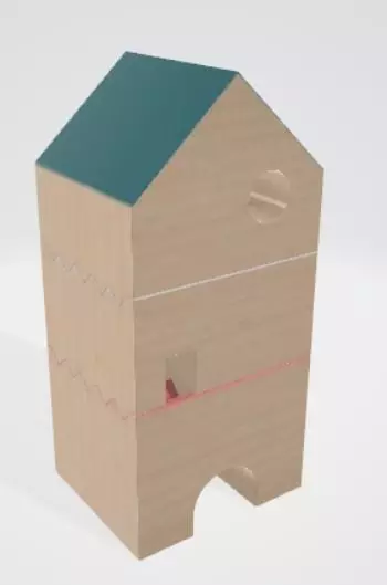 tou house 3D model_0