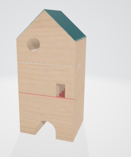 tou house 3D model_2