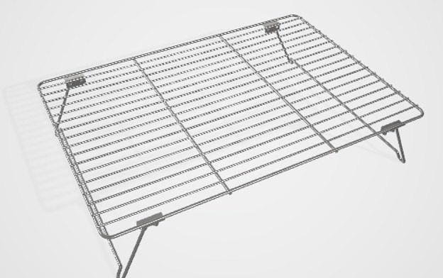 3d grid for interior 3D model