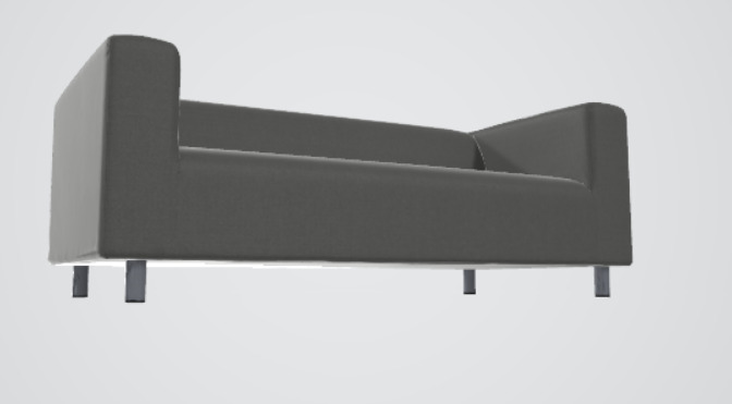 3d sofa 3D model_1