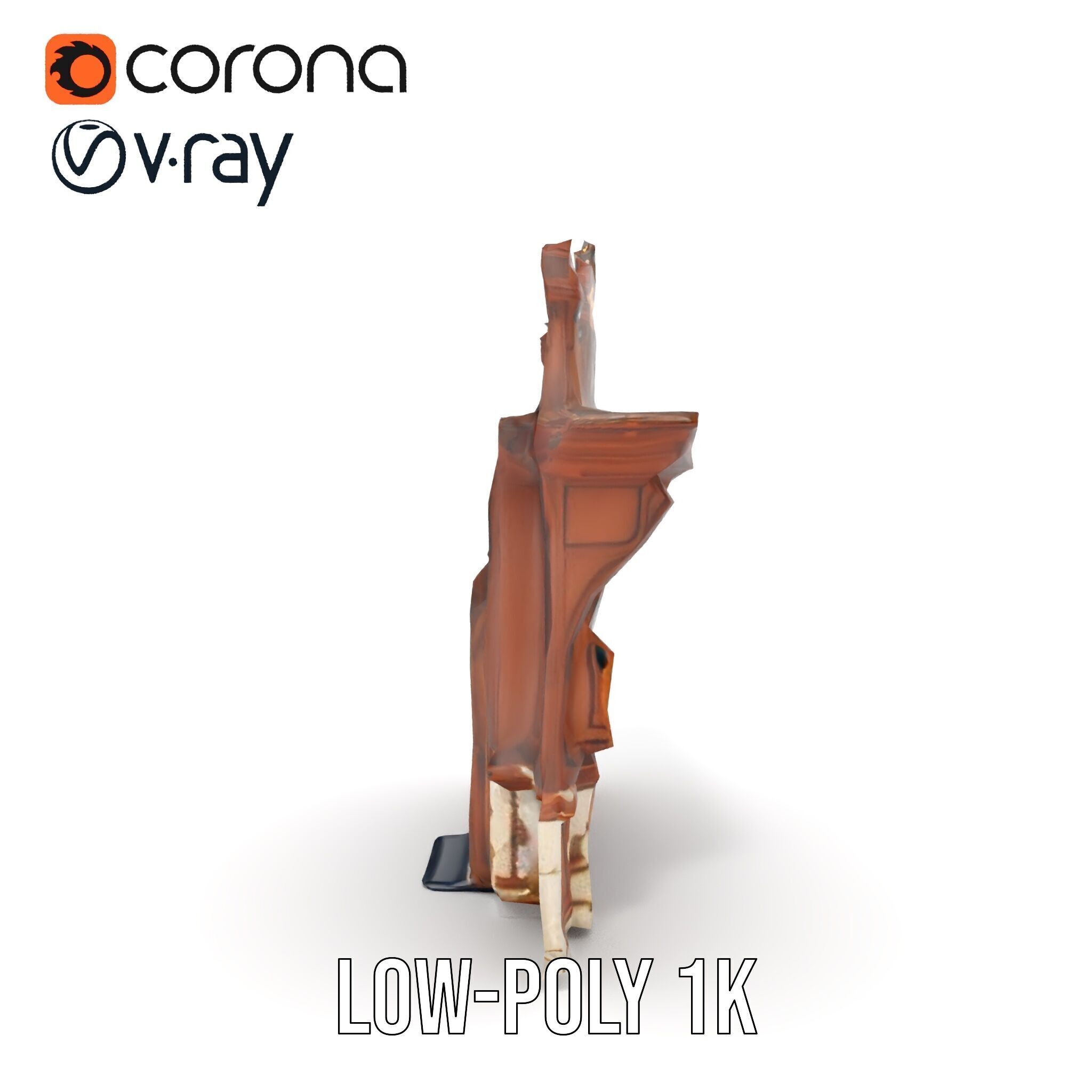 Victorian Style Storefront Model Pack Low-poly 3D model_26