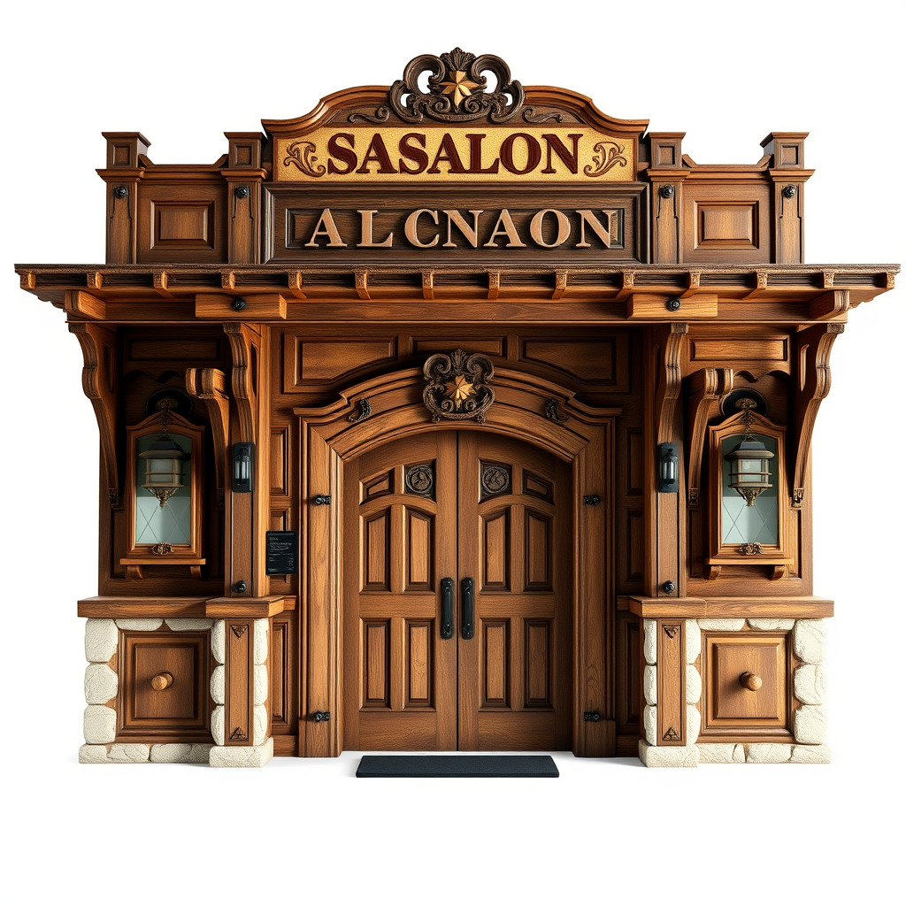 Victorian Style Storefront Model Pack Low-poly 3D model_3