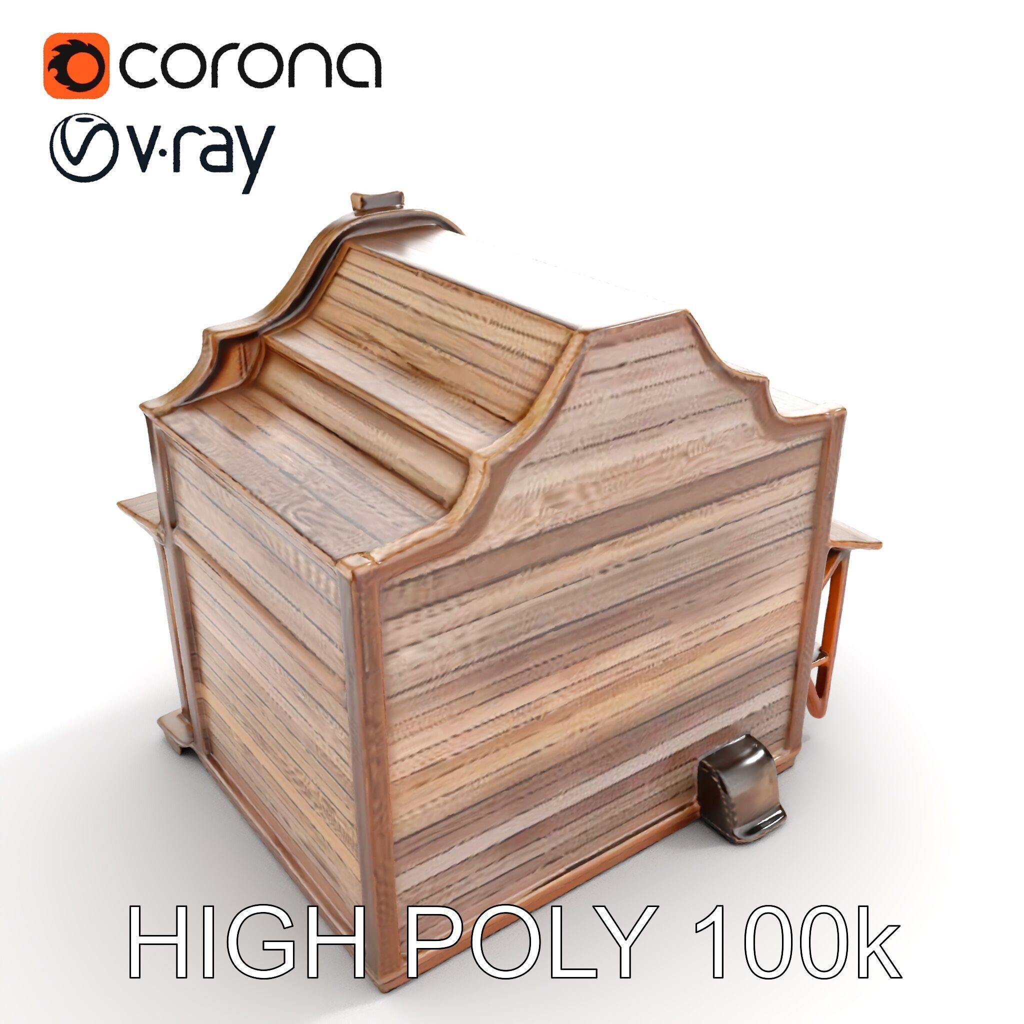 Western Saloon Building Model Pack for Game Design and Rendering Low-poly 3D model_14