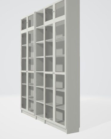 3d drawers for interior 3D model