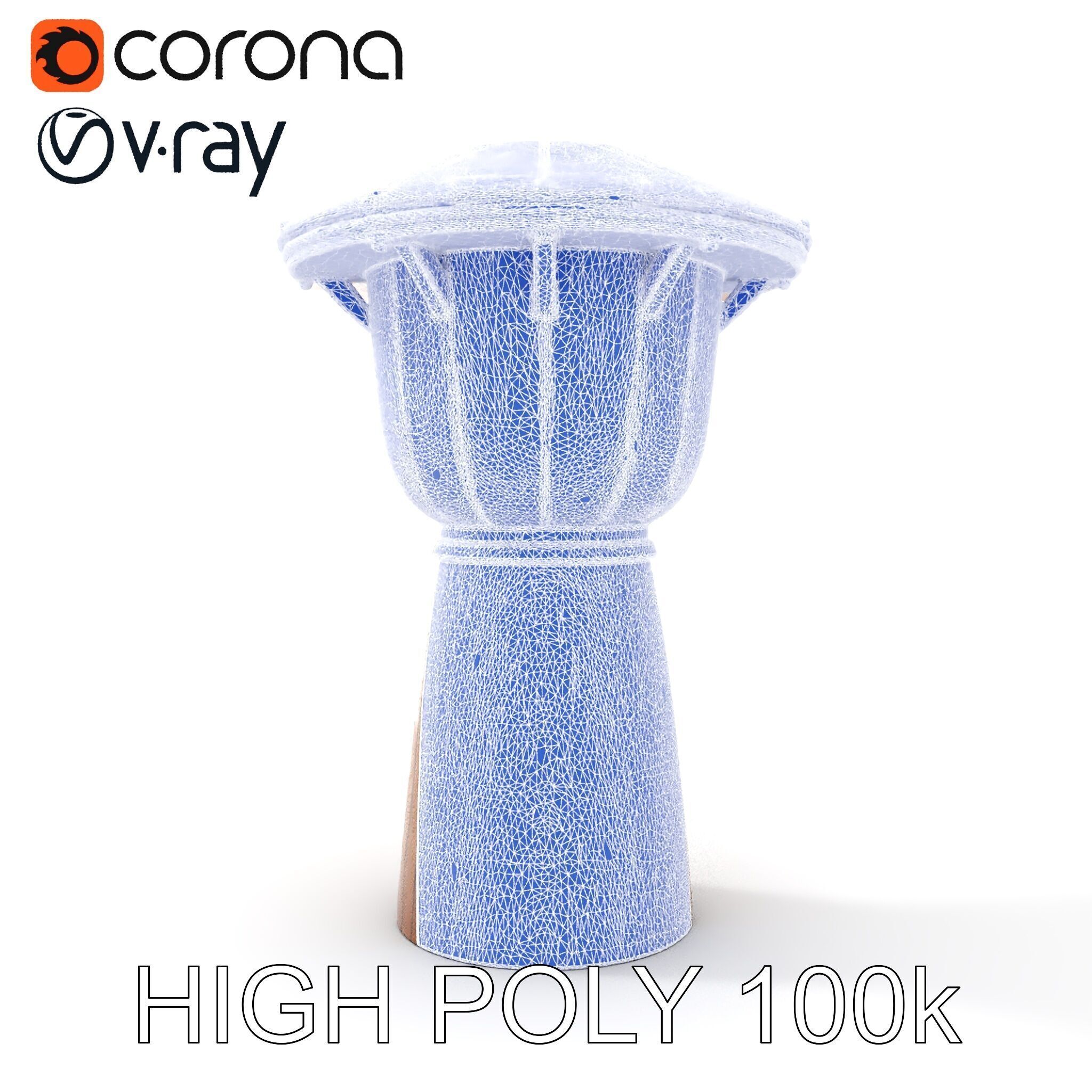 Wooden Watchtower Model Pack with Realistic Textures Low-poly 3D model_19