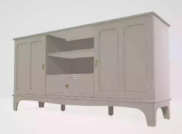 3d cabinet for interior scene 3D model
