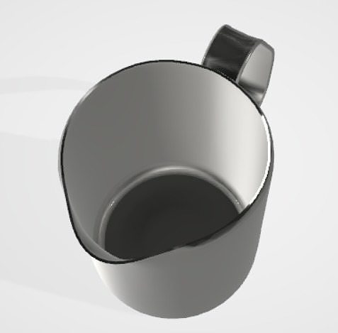 3d milk jug for interior scene 3D model