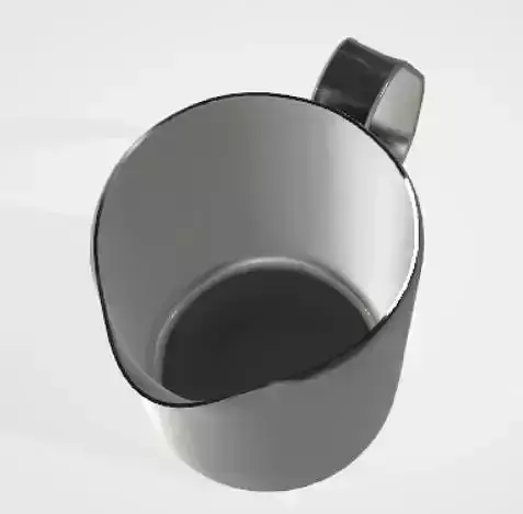 3d milk jug for interior scene