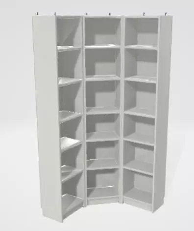 3d cabinet for interior scene 3D model_0