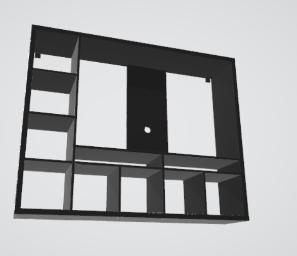 3d cabinet for interior 3D model_2