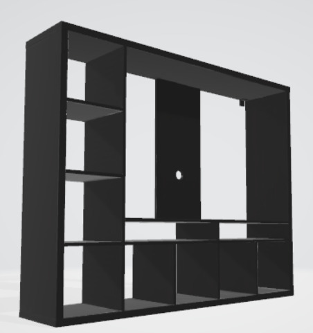 3d cabinet for interior 3D model_1
