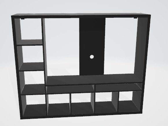 3d cabinet for interior 3D model